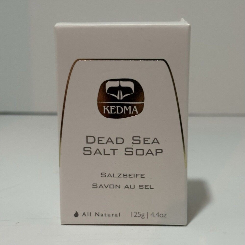 Kedma Dead Sea Salt Soap All Natural Paraben-Free 125g 4.4oz